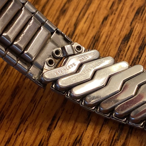 Vintage Zodiac Glorious Automatic Swiss Made Men Wrist Watch Stretch Band WORKS - Picture 13 of 14